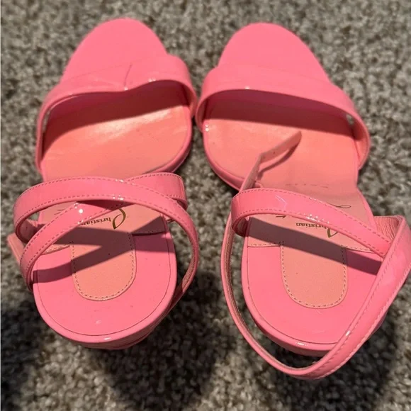 Christian Louboutin Patent Loubigirl 100 Sandals size 38 - Picture 2 of 10